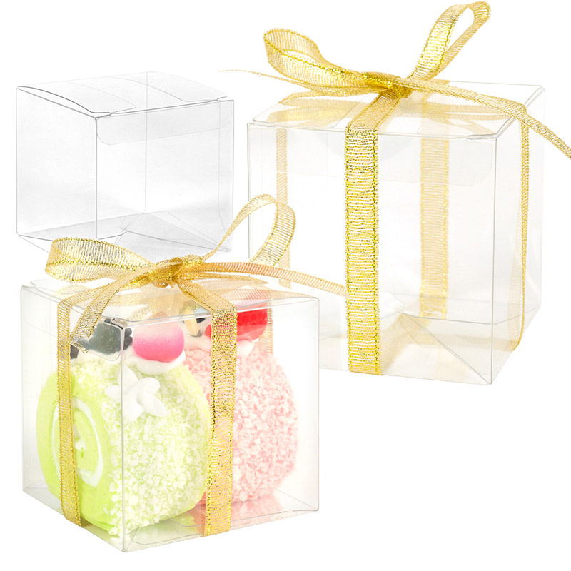 clear party favor boxes