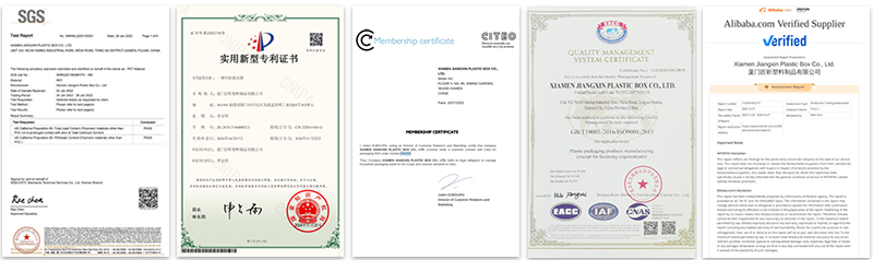 Our Certificates