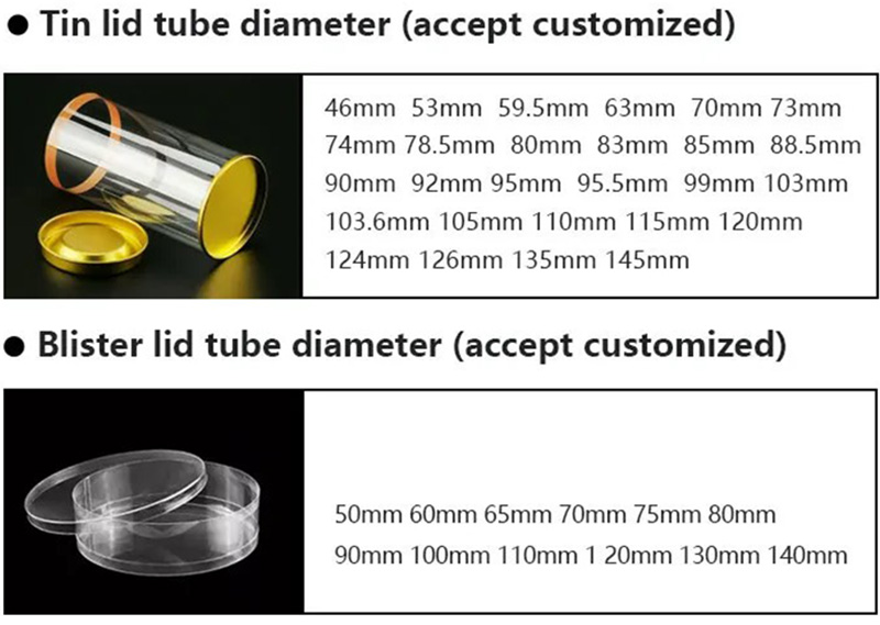 cylinder shaped packaging