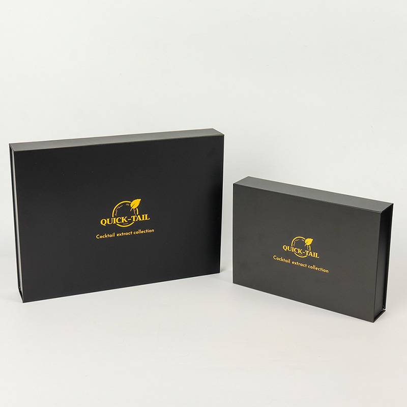Luxury wholesale Custom Magnetic Gift Box Black