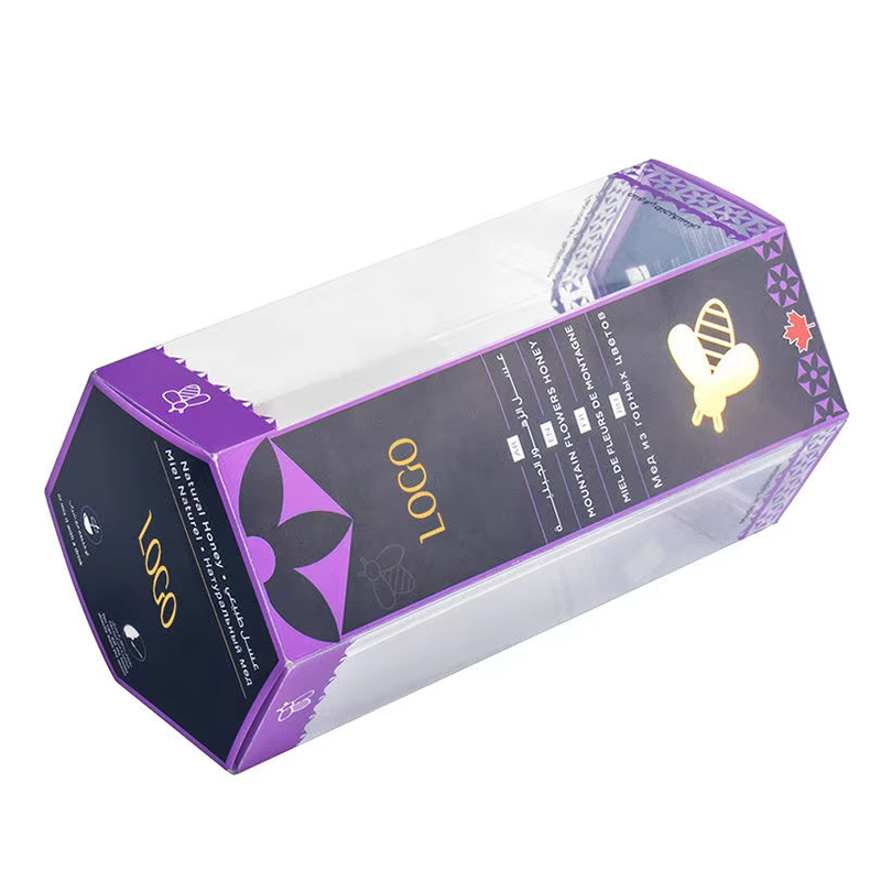 transparent plastic box packaging