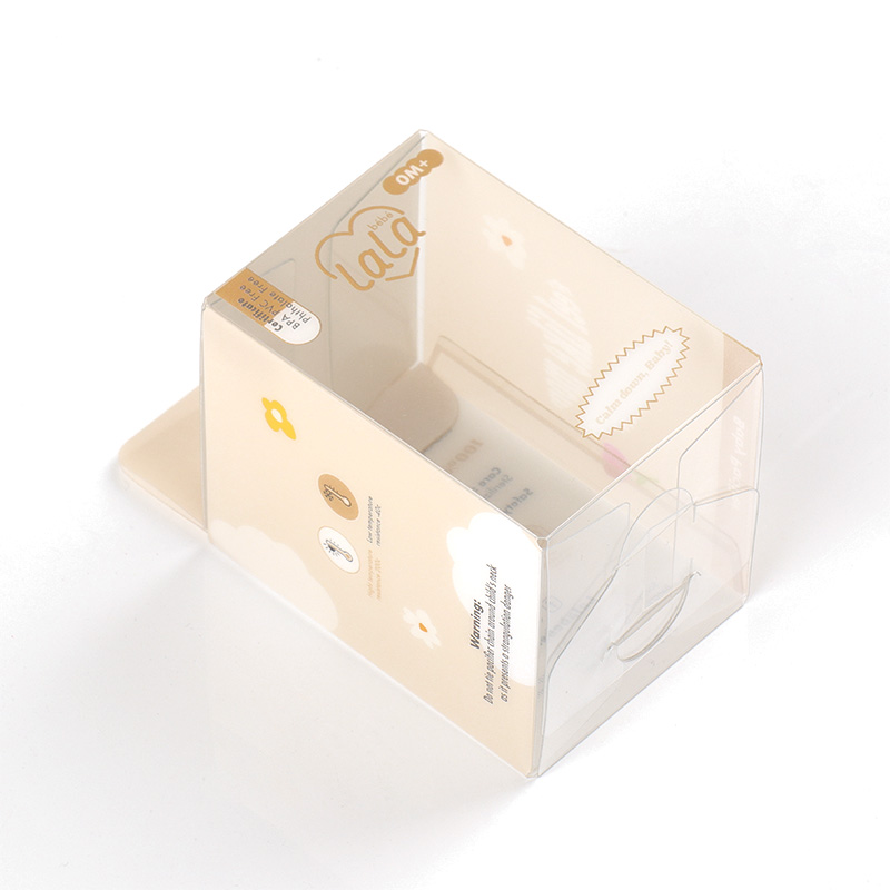 transparent plastic box packaging