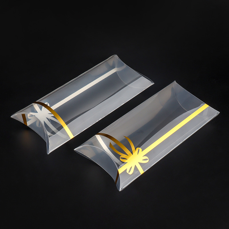 custom printed plastic pillow box
