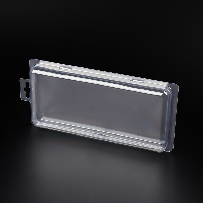 PET/PVC Clear Blister Clamshell Pack Box