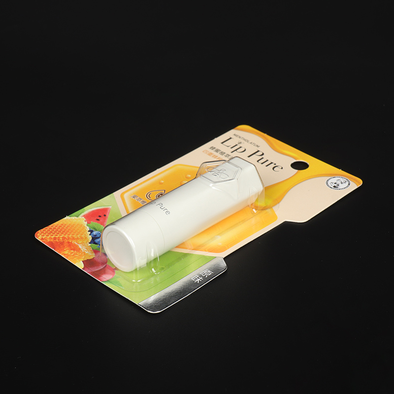 blister packaging card