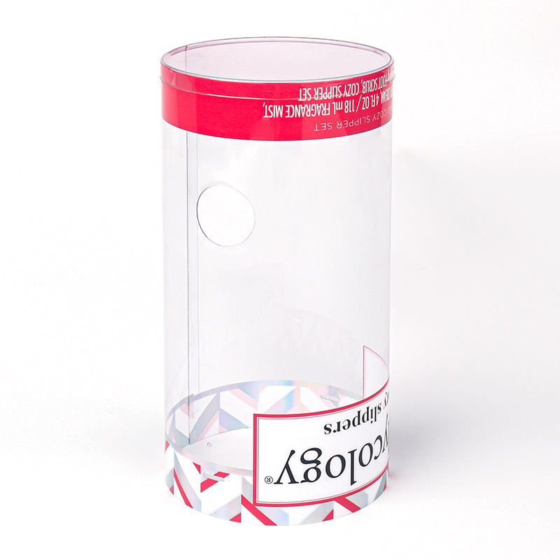 Large Plastic Cylinder Container with Lid
