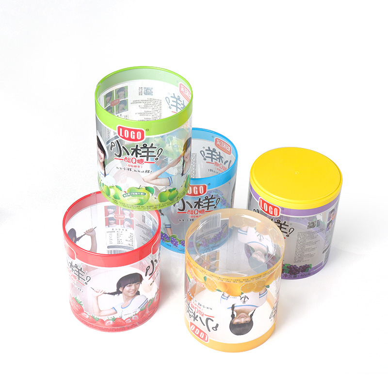 Printing Clear gift Round Box