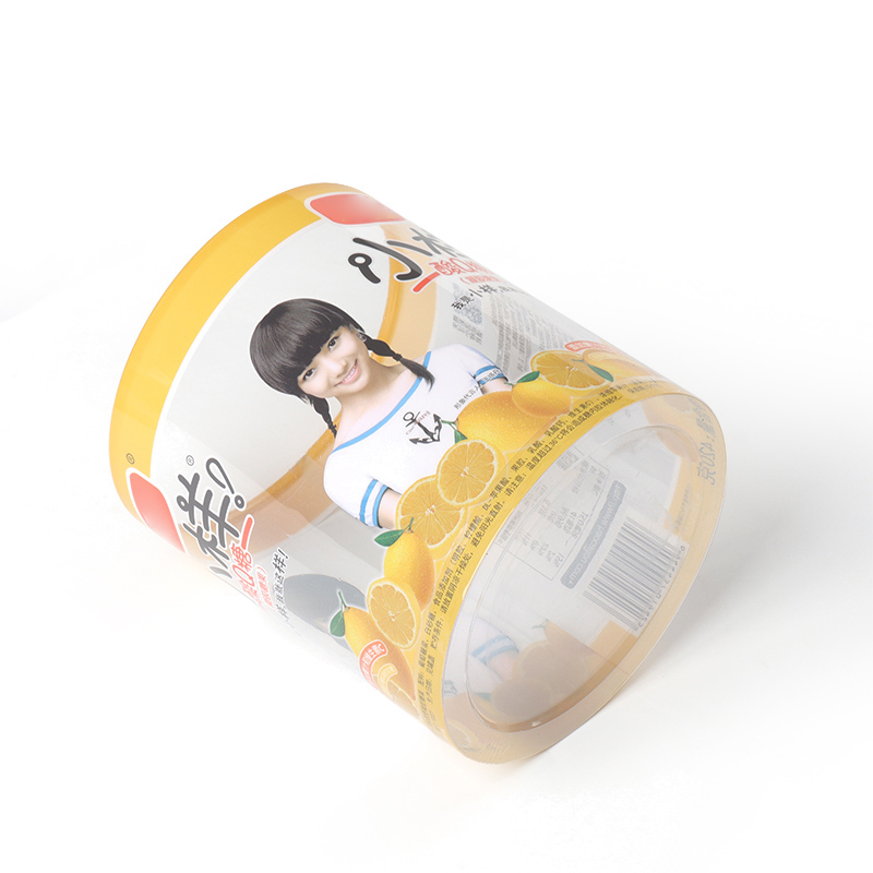 Large Plastic Cylinder Container with Lid