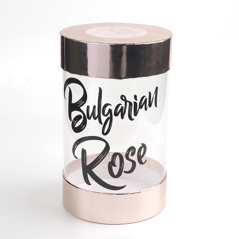 plastic cylinder pvc boxes packaging
