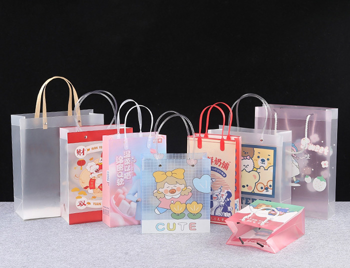 custom plastic gift bag