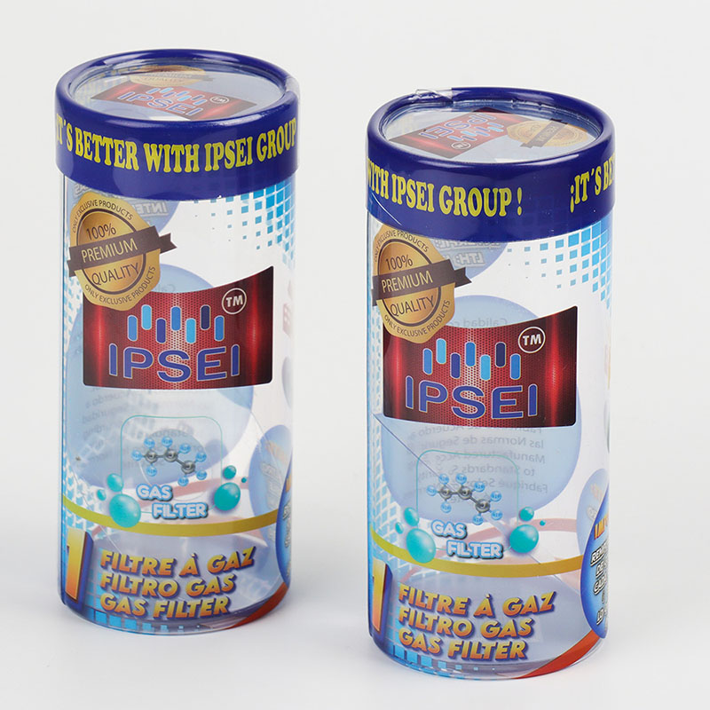 clear round cylinder containers