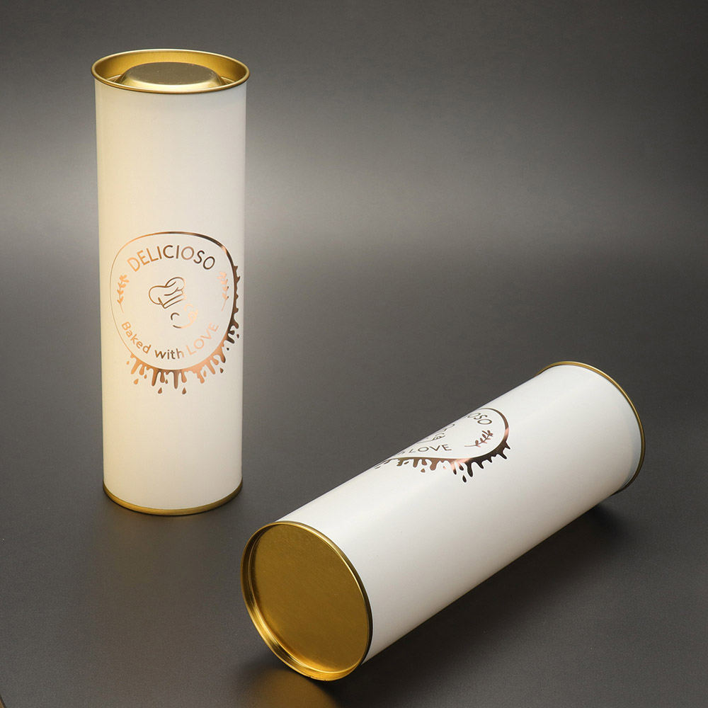 plastic cylinder with lid