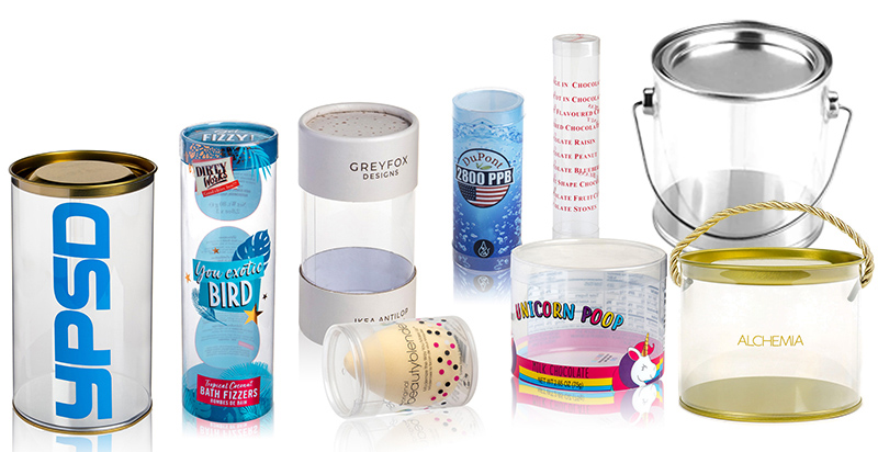 clear plastic cylinder 