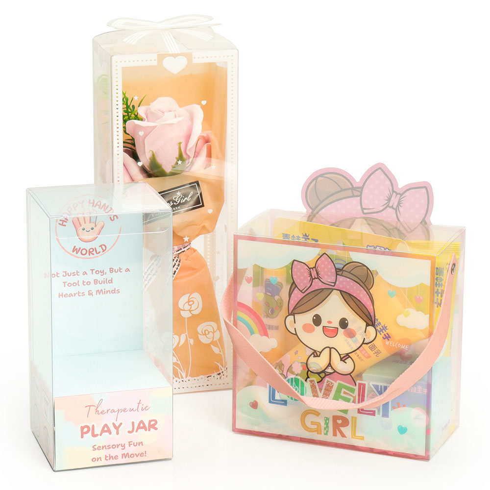clear favor boxes