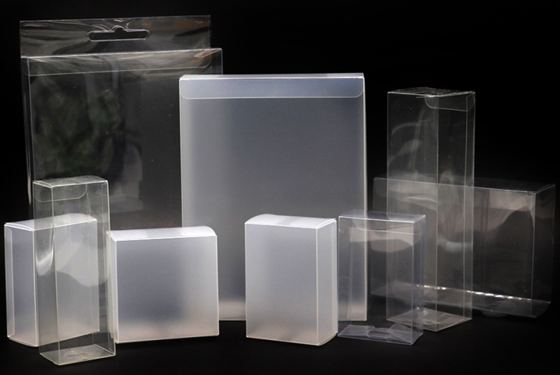 clear acetate boxes