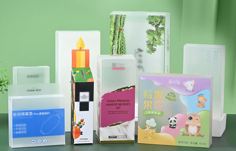 clear plastic box packaging clear folding boxes