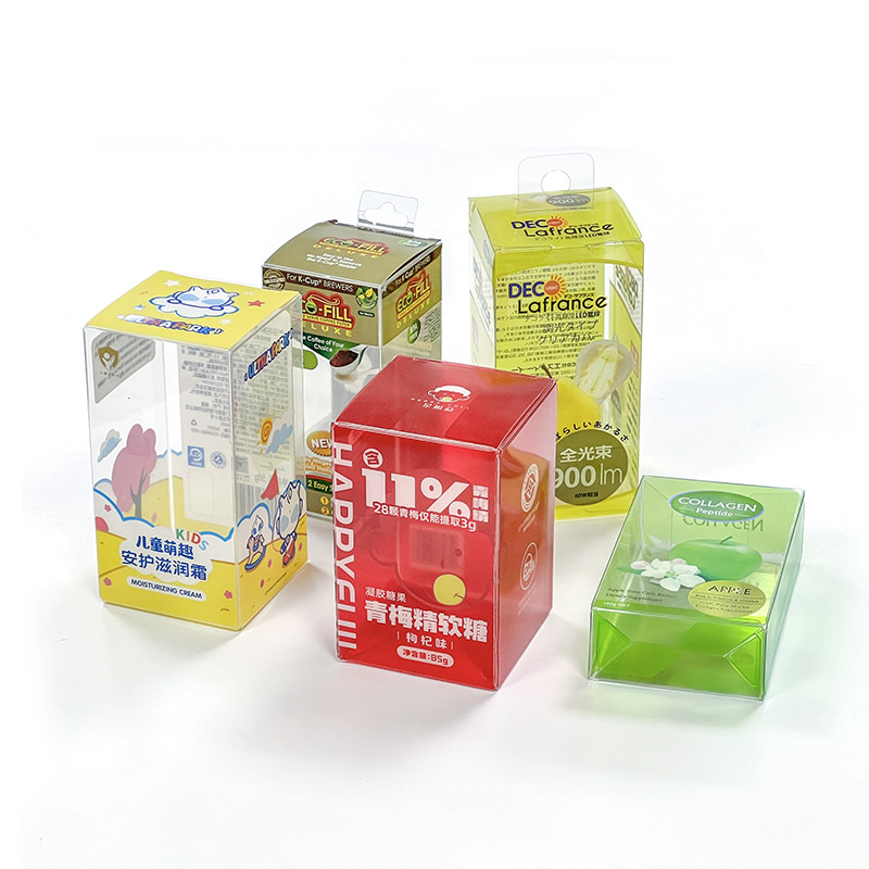 What is Clear plastic packaging made of?