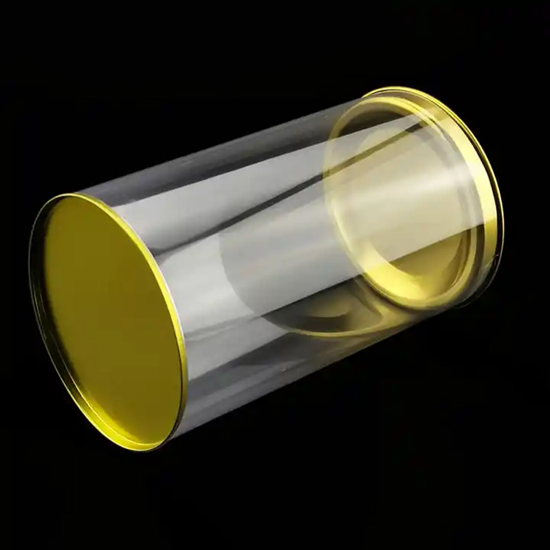 clear cylinder containers with lids
