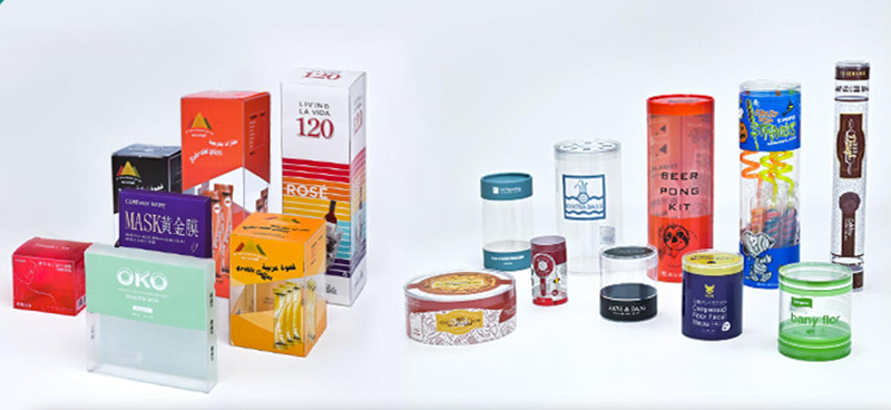 custom printed plastic boxes transparent boxes for packing