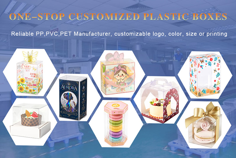 clear plastic gift boxes